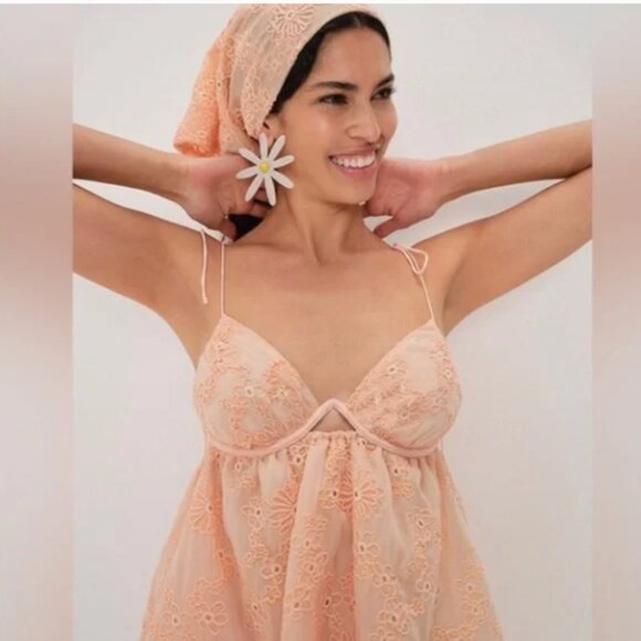 For Love & Lemons Frances Mini Dress NWT - Picture 9 of 11